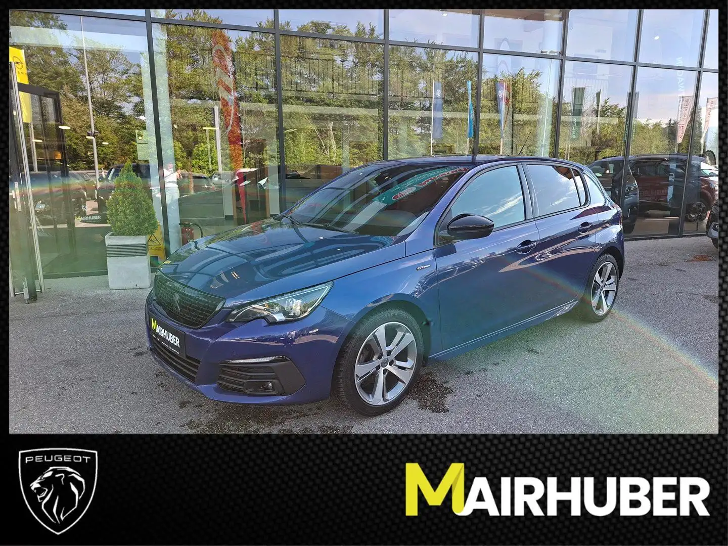 Peugeot 308 GT Line BHDI 130 Blau - 1