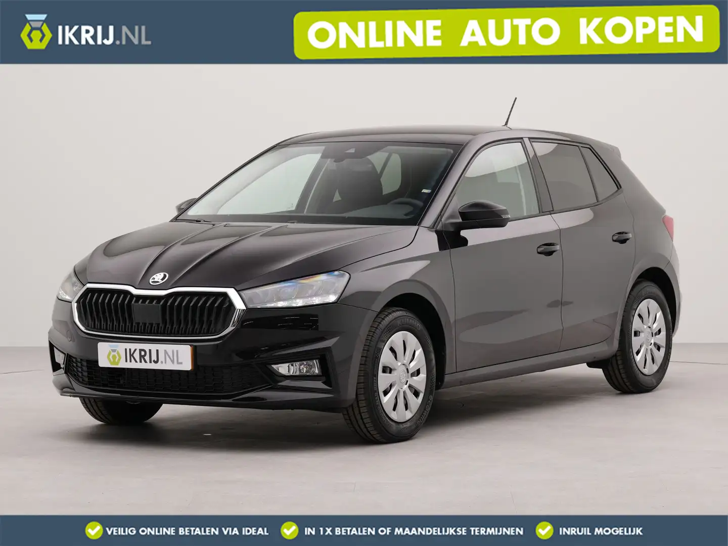 Skoda Fabia 1.0 TSI Selection Zwart - 1