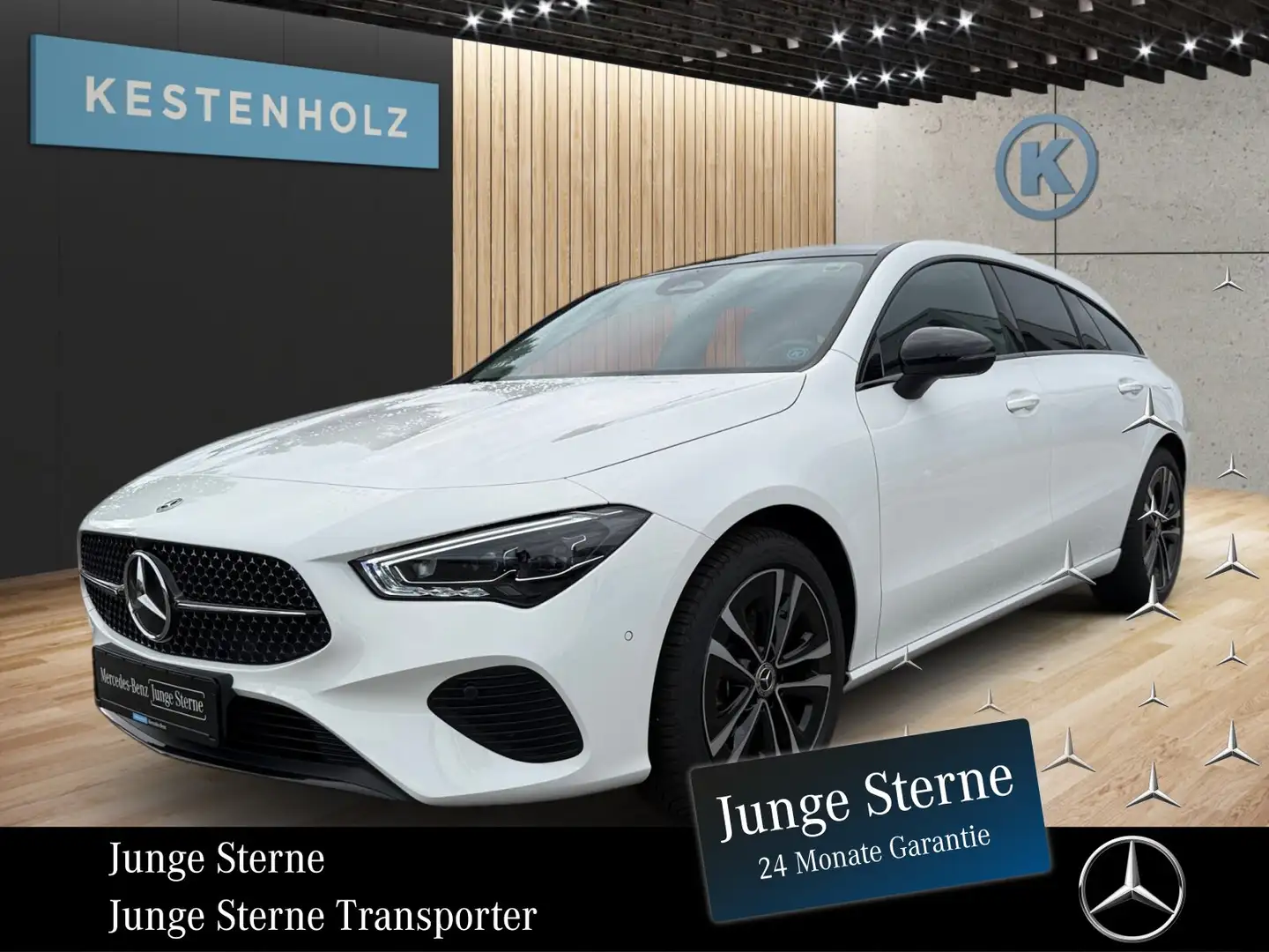 Mercedes-Benz CLA 180 CLA 180 d SB *PROGRESSIVE*NIGHT*PANO*SHZ*KAMERA* Blanc - 1