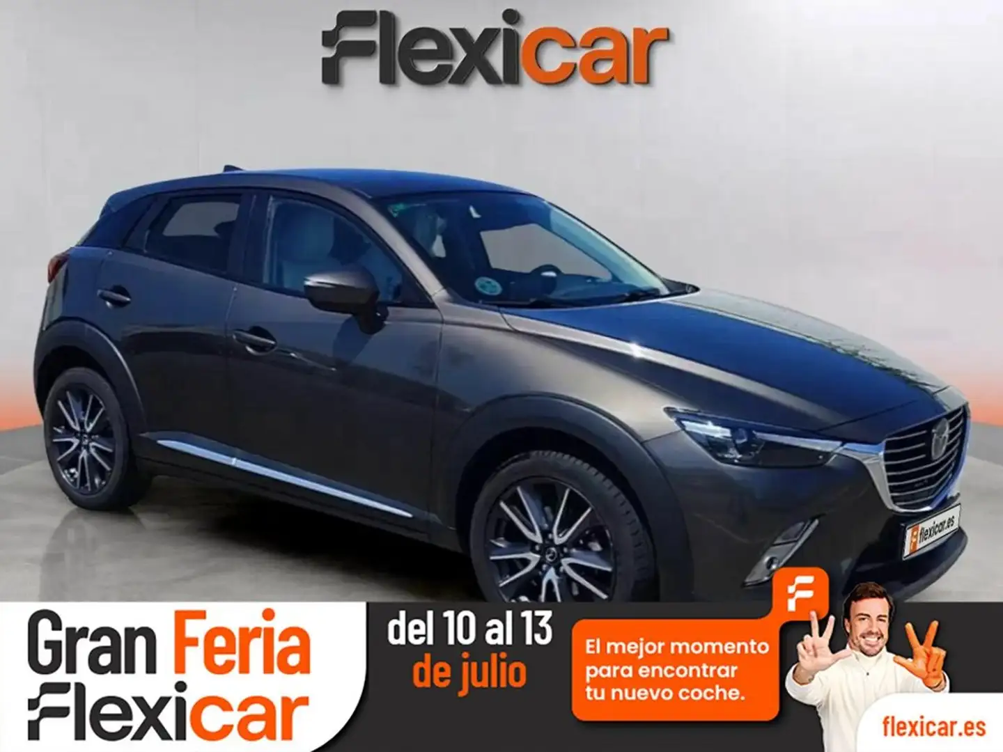 Mazda CX-3 2.0 SKY GE i-Eloo Luxury 4WD AT Gris - 1