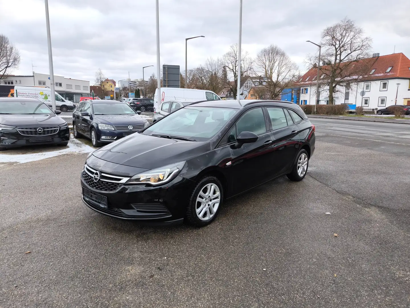 Opel Astra Business Start/Stop AHK Klima Teilleder Schwarz - 1