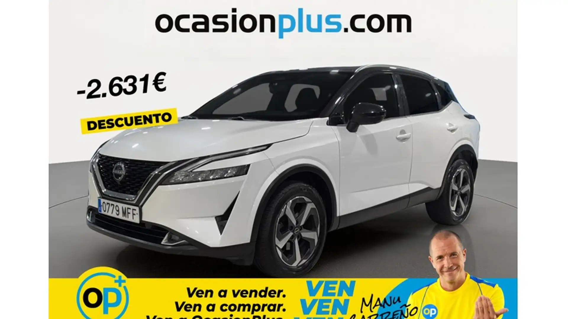 Nissan Qashqai 1.3 DIG-T mHEV 12V N-Connecta 4x2 103kW Blanco - 1