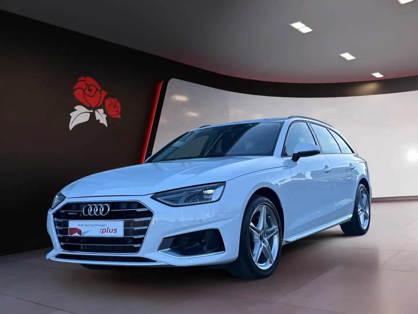 Audi A4 Avant 40 2.0 TDI quattro adv. Navi RFK ACC LED Blanco - 2