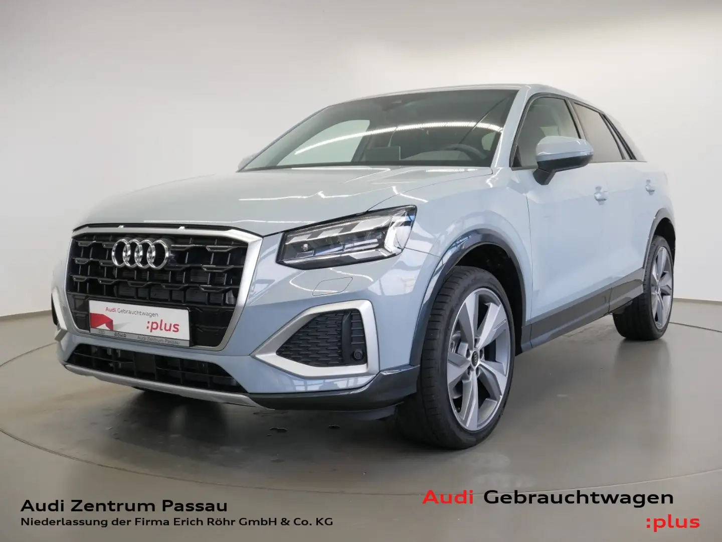 Audi Q2 35 TDI S tro. advanced MATRIX AHK virt. Cock.+ Grau - 1