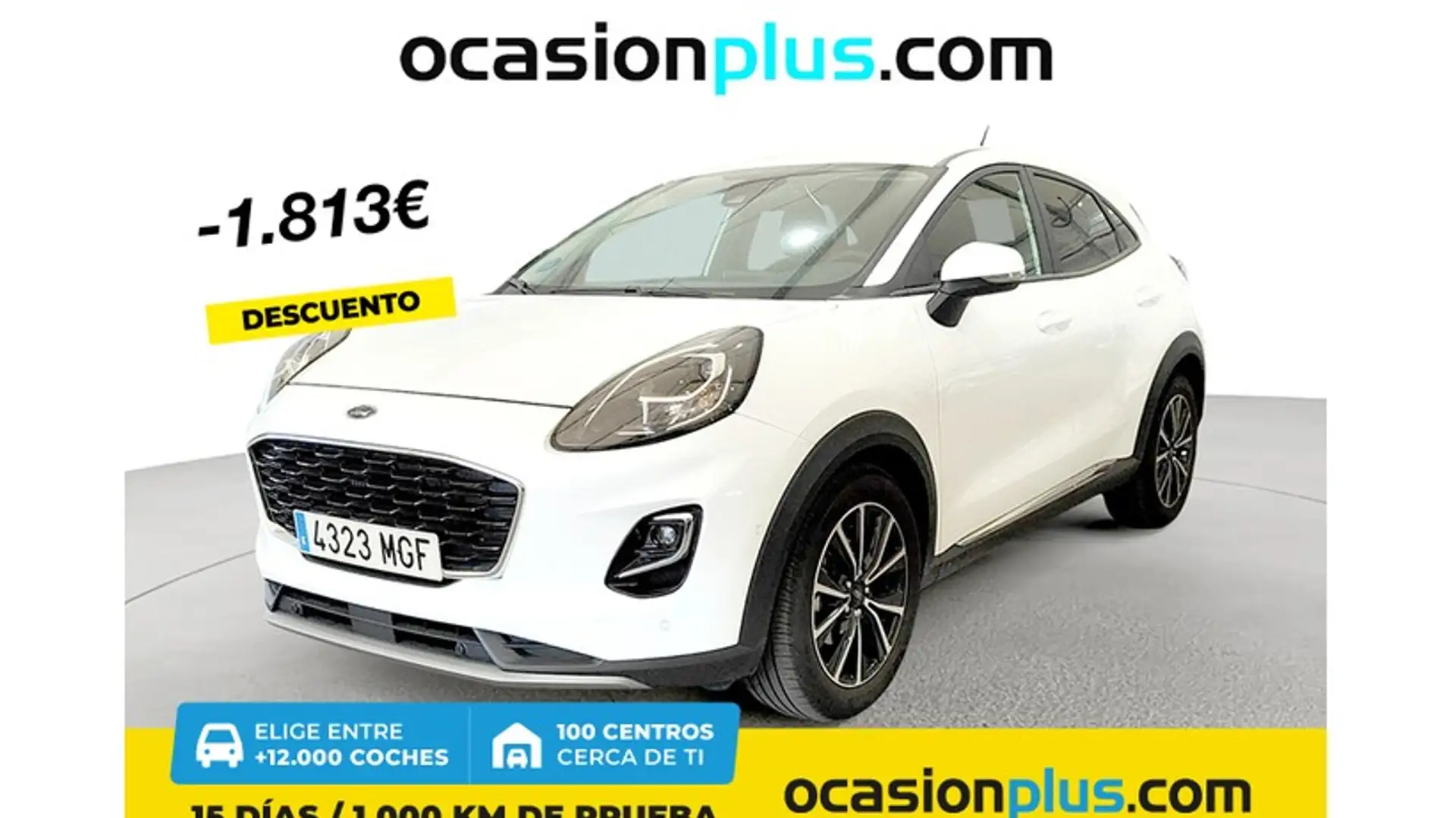 Ford Puma 1.0 EcoBoost MHEV Titanium Design 125 Blanco - 1