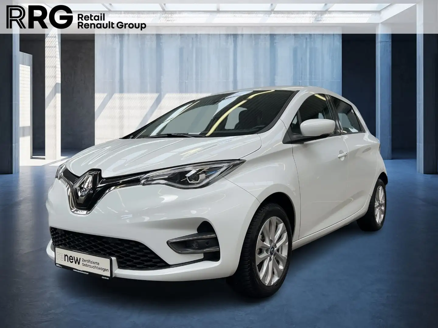 Renault ZOE EXPER.R110 Z.E 50 UPE:34.600,- Inkl.Batterie Weiß - 1