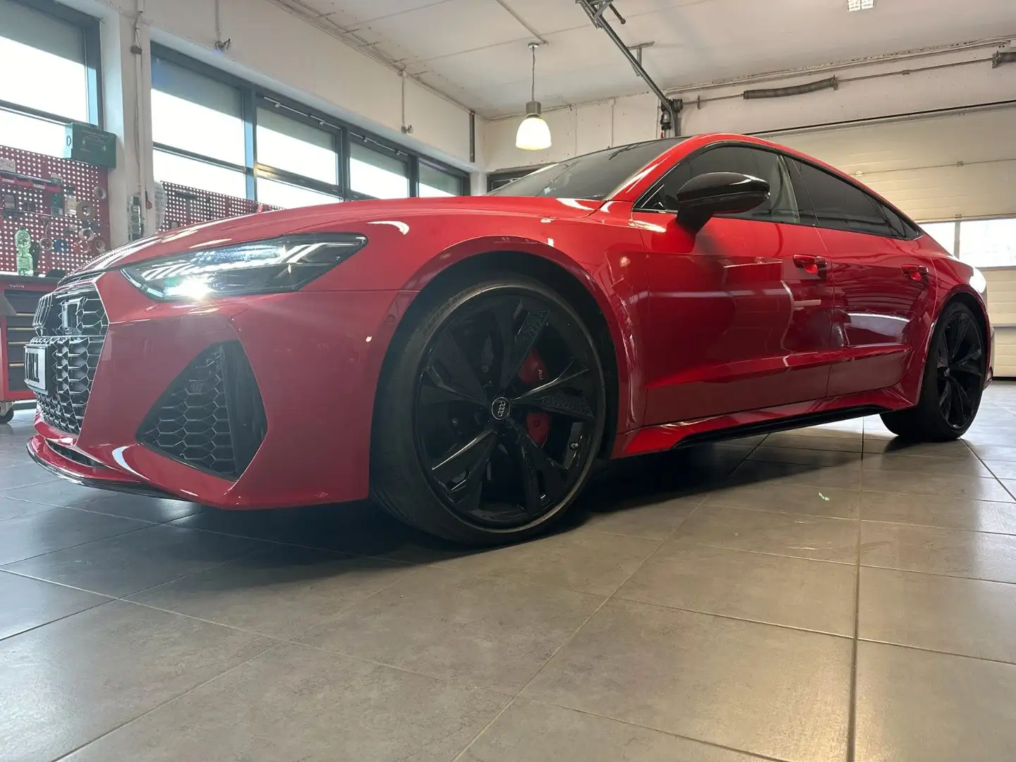 Audi RS7 RS 7 Sportback  Quattro STDHZ PANO PPF VOLL MWST Red - 2