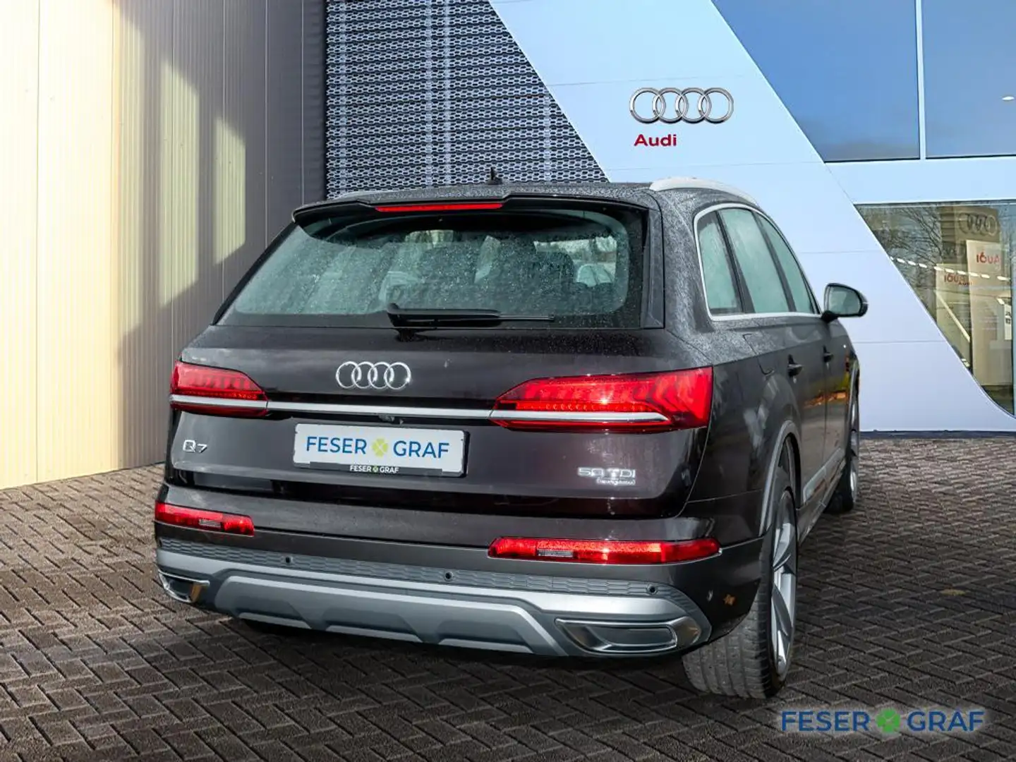 Audi Q7 50TDI S line /Matrix/HuD/Pano/B&O/Standhzg/ACC/AHK Noir - 2