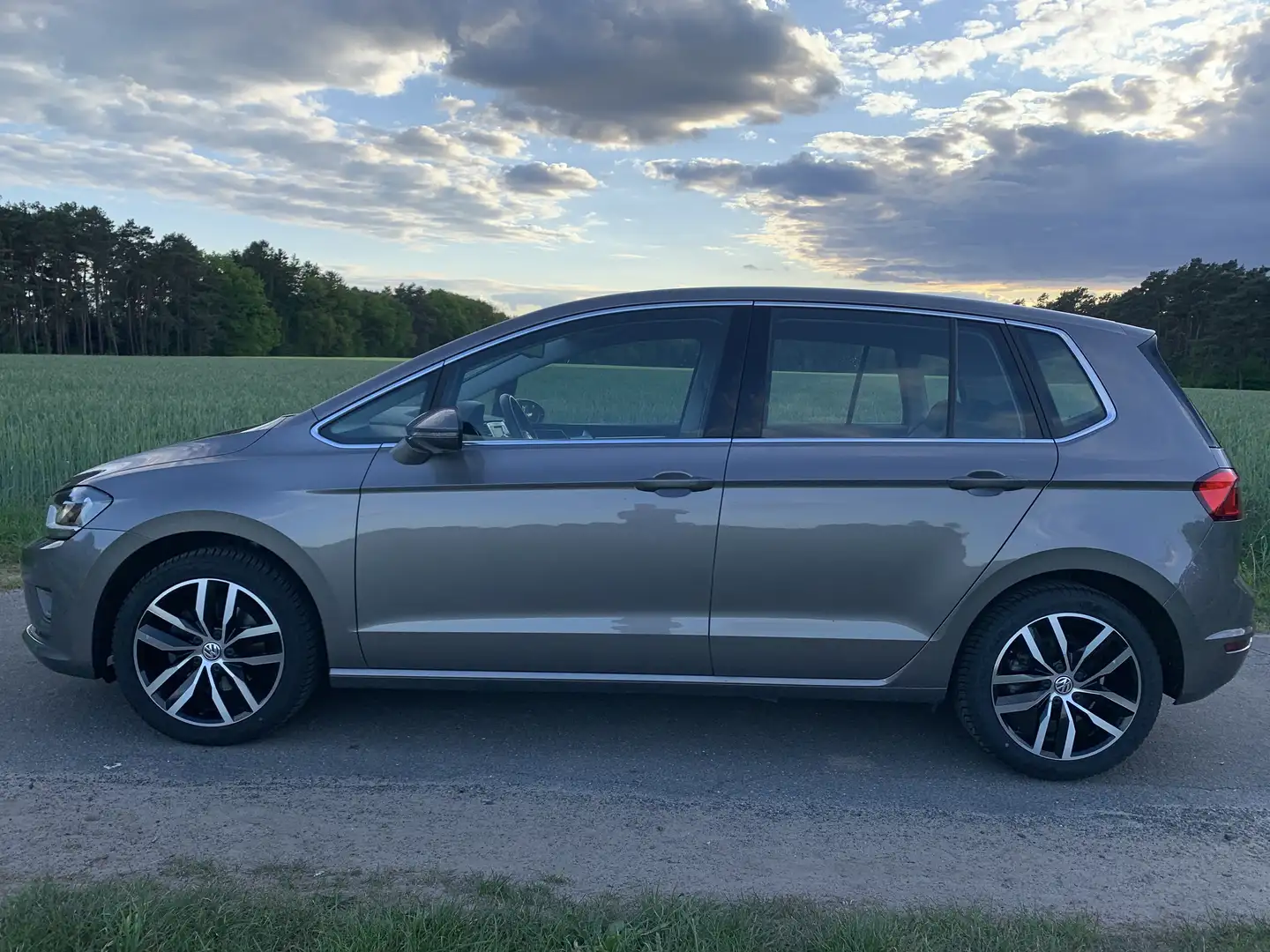 Volkswagen Golf Sportsvan Golf VII Sportsvan 1.4 TSI Highline Alcantara Grau - 2