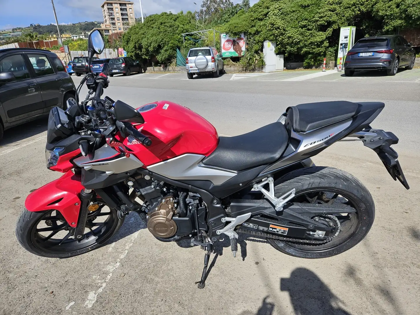 Honda CB 500 Red - 1