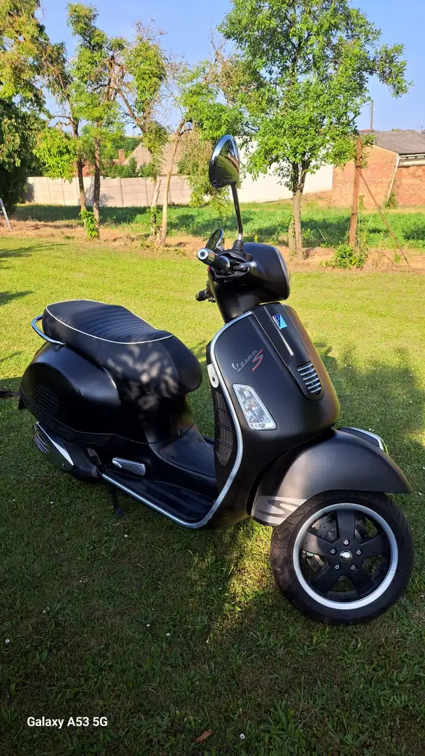 Vespa GTS Super Sport 125 mattschwarz Чорний - 2