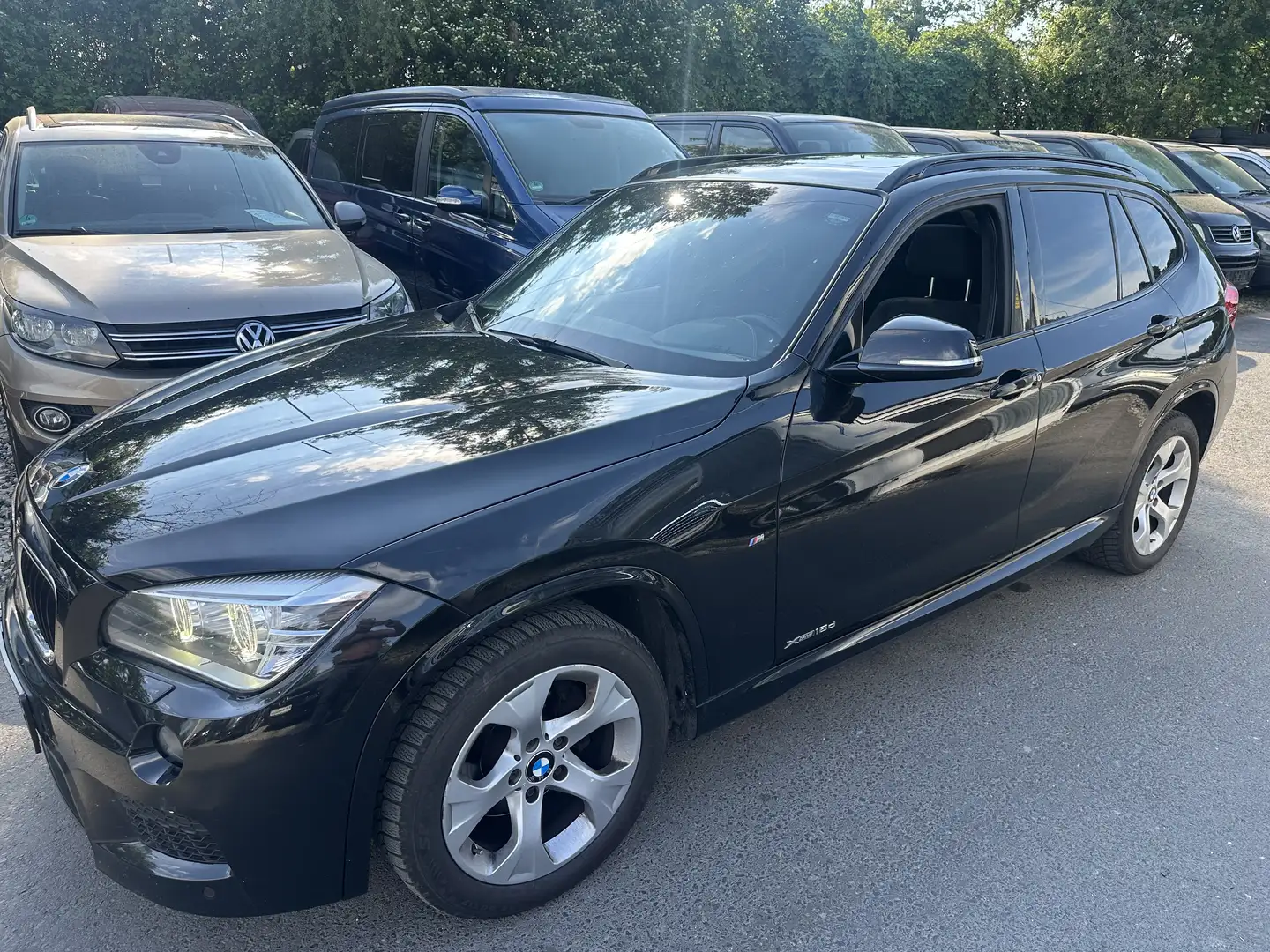 BMW X1 18 d xDrive M-SPORT AUTOMATIK PANORAMA ALKANTARA Nero - 1