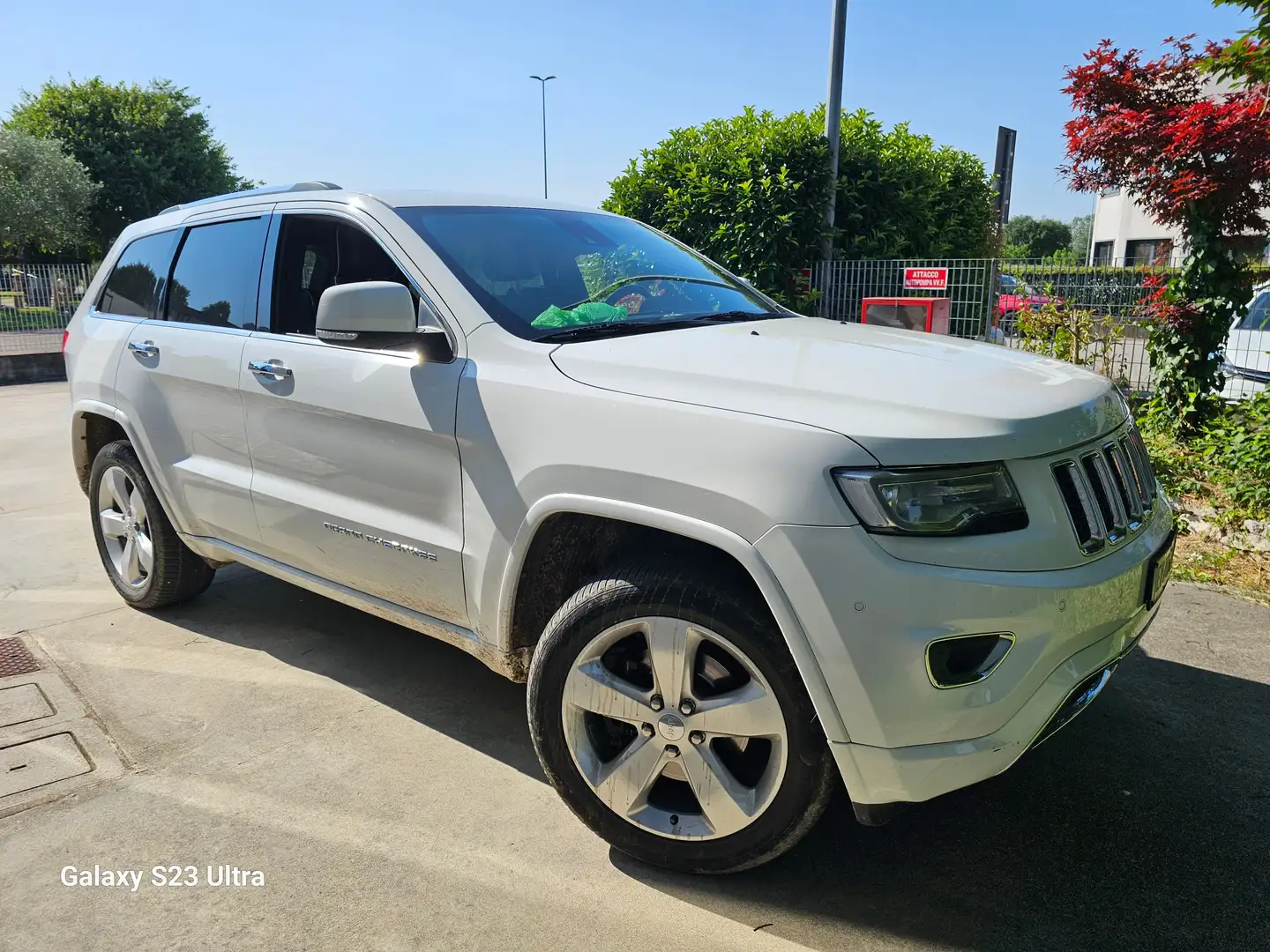 Jeep Grand Cherokee Grand Cherokee IV 2014 V6 Overland 250cv auto Bianco - 2