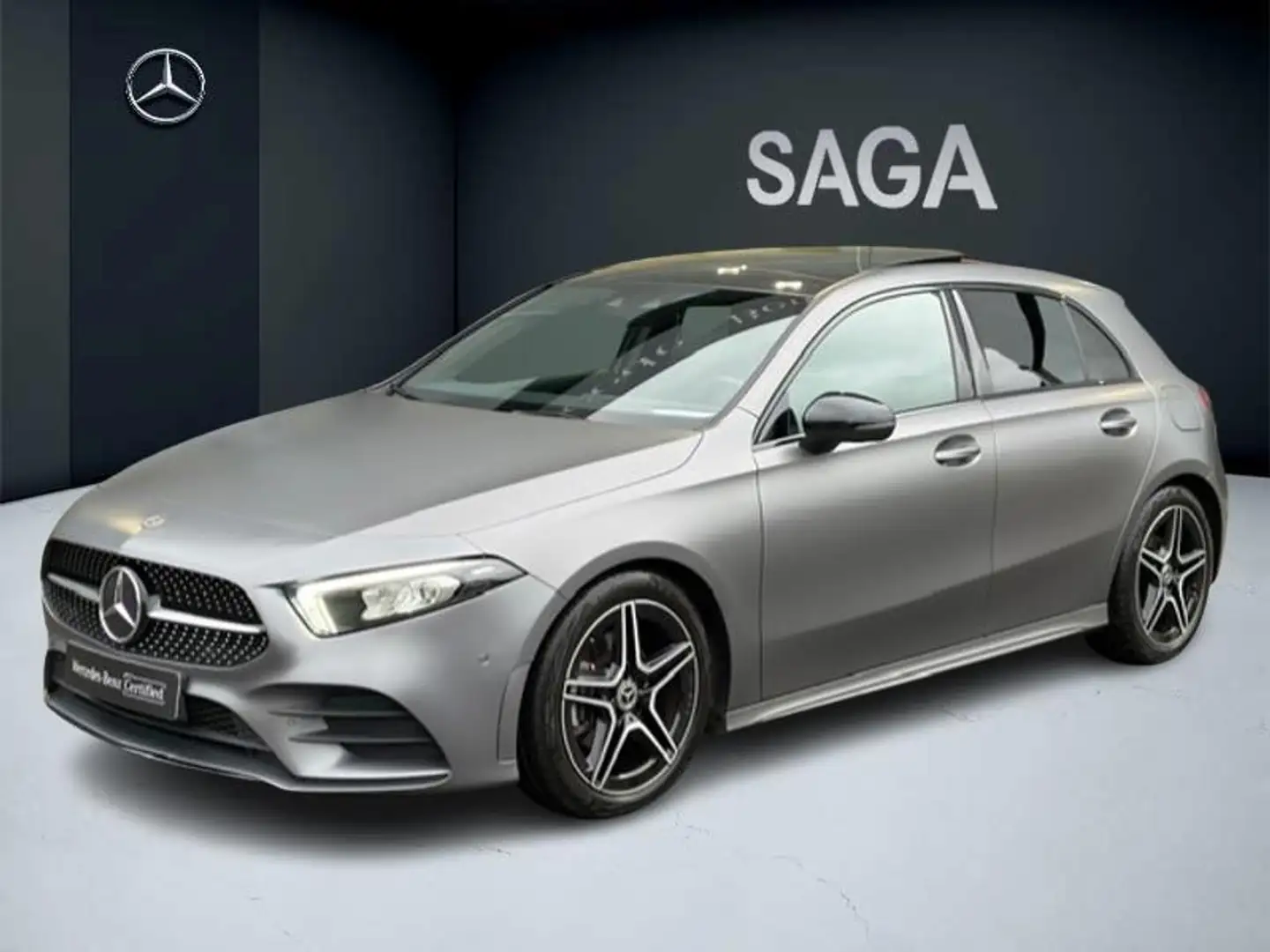 Mercedes-Benz A 180 AMG Pack Night Pano Grijs - 1