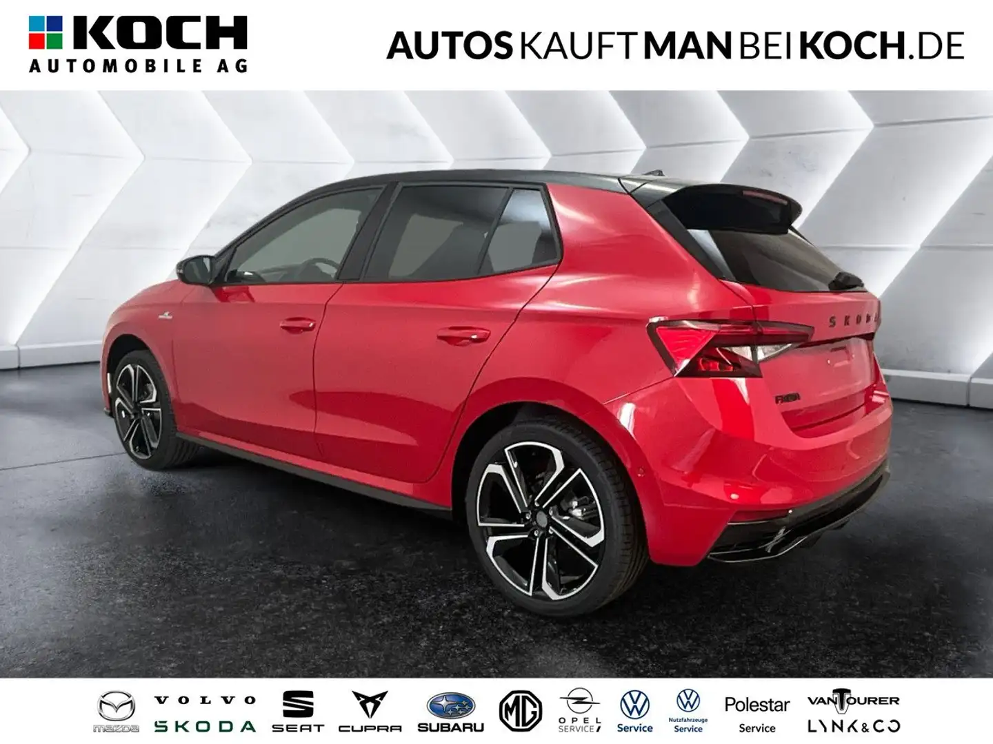 Skoda Fabia 1.5 TSI DSG Monte Carlo Bluetooth LED Klima Rot - 1