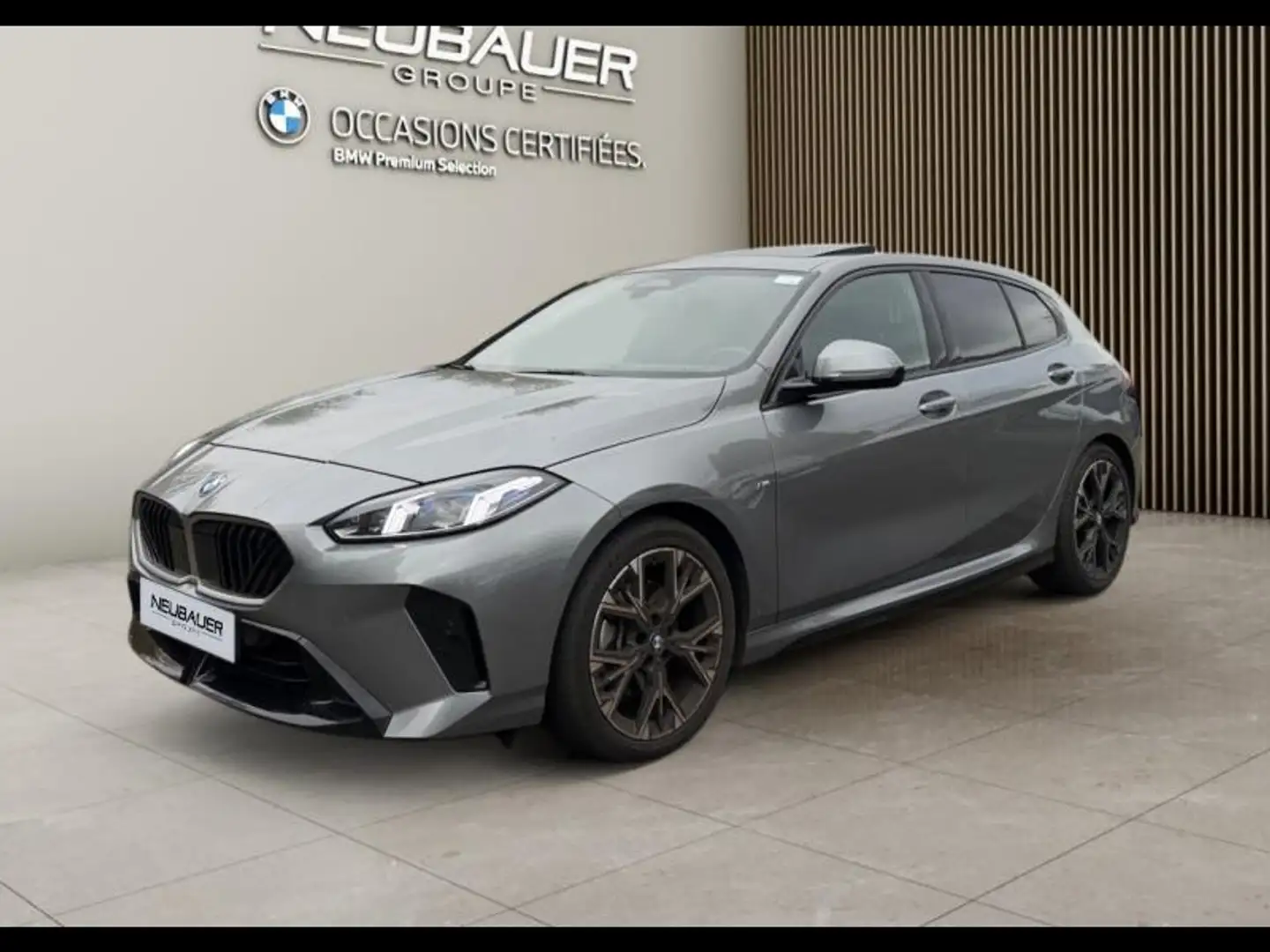 BMW 120 120A 170ch M Sport DKG7 Gris - 1