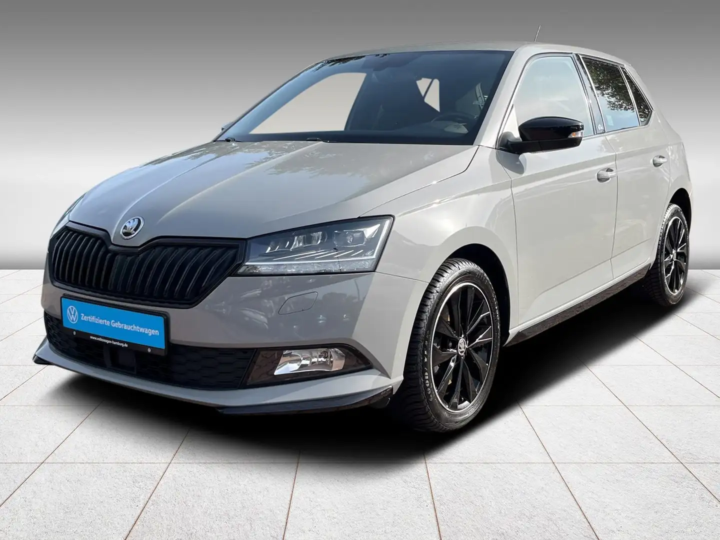 Skoda Fabia 1.0 TSI Monte Carlo LED Klima Sitzheizung Gris - 2