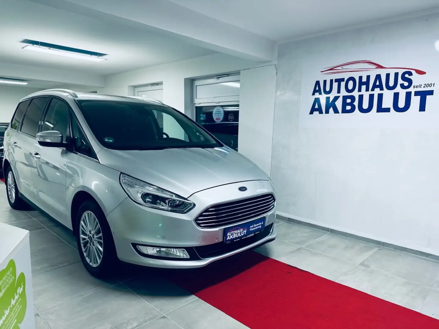 Ford Galaxy Titanium*Finanzierung+Garantie+Inspketion+Tüv* Срібний - 1