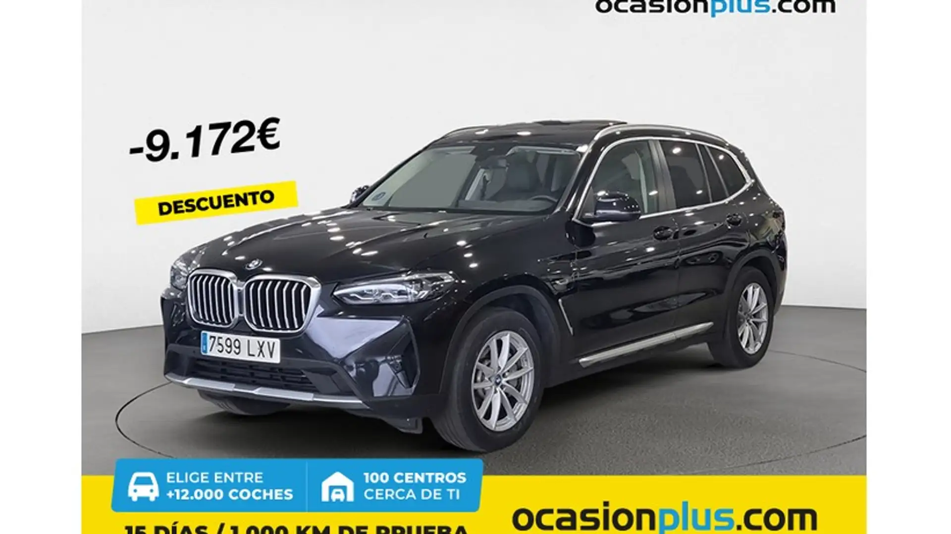BMW X3 xDrive 30e xLine crna - 1
