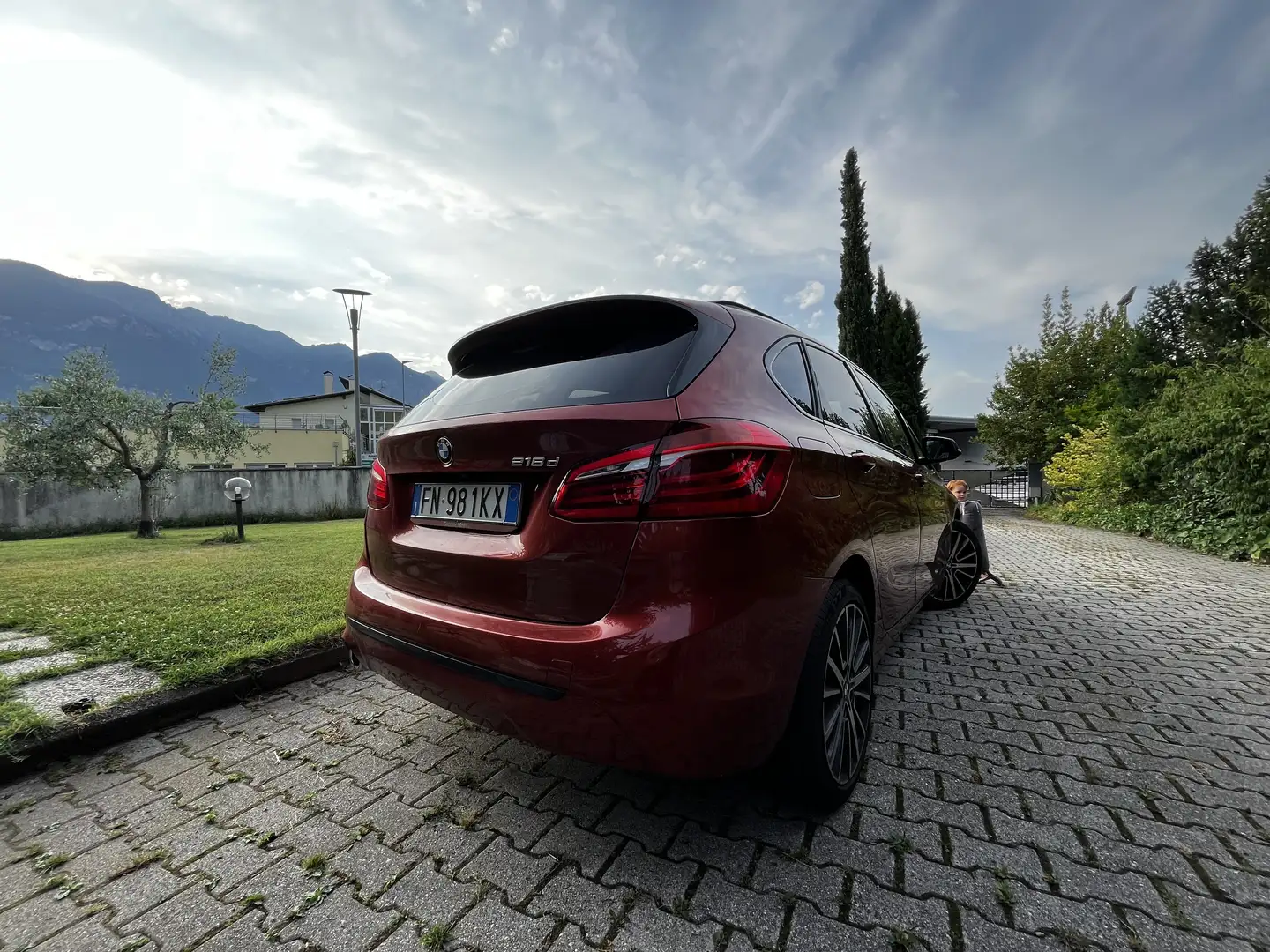 BMW 216 216d Active Tourer Sport auto my17 Arancione - 2
