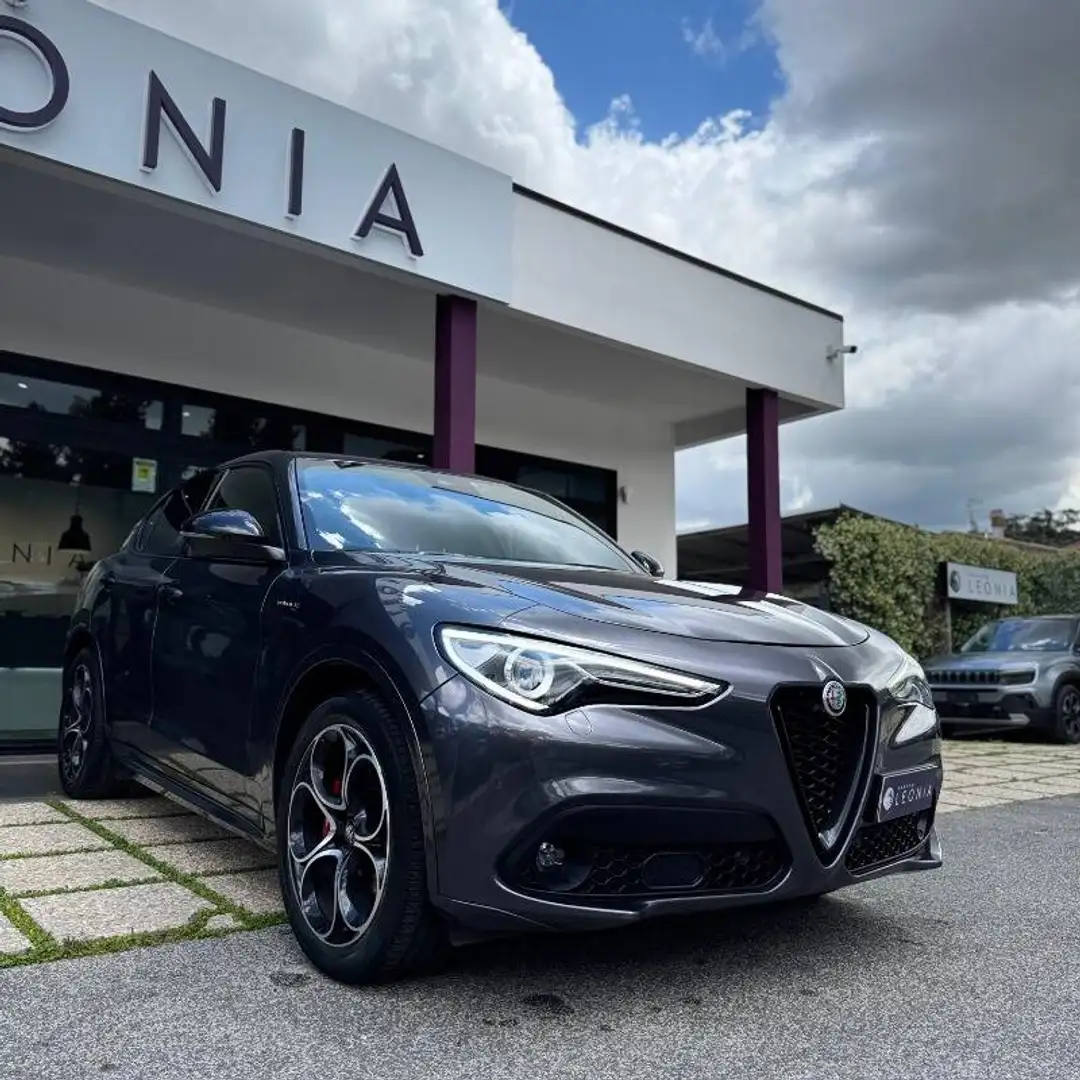 Alfa Romeo Stelvio 2.2 t Veloce Ti Q4 210cv auto Grigio - 1