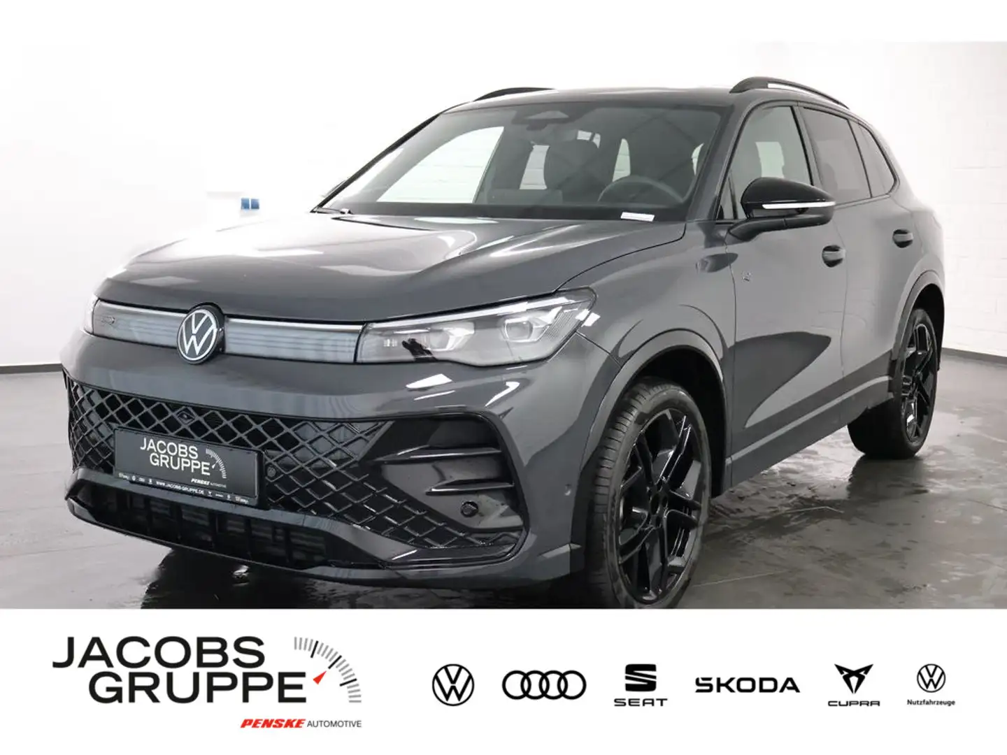 Volkswagen Tiguan 2.0 TDI 4M R-Line DSG,Navi,Matrix,ACC Grau - 1