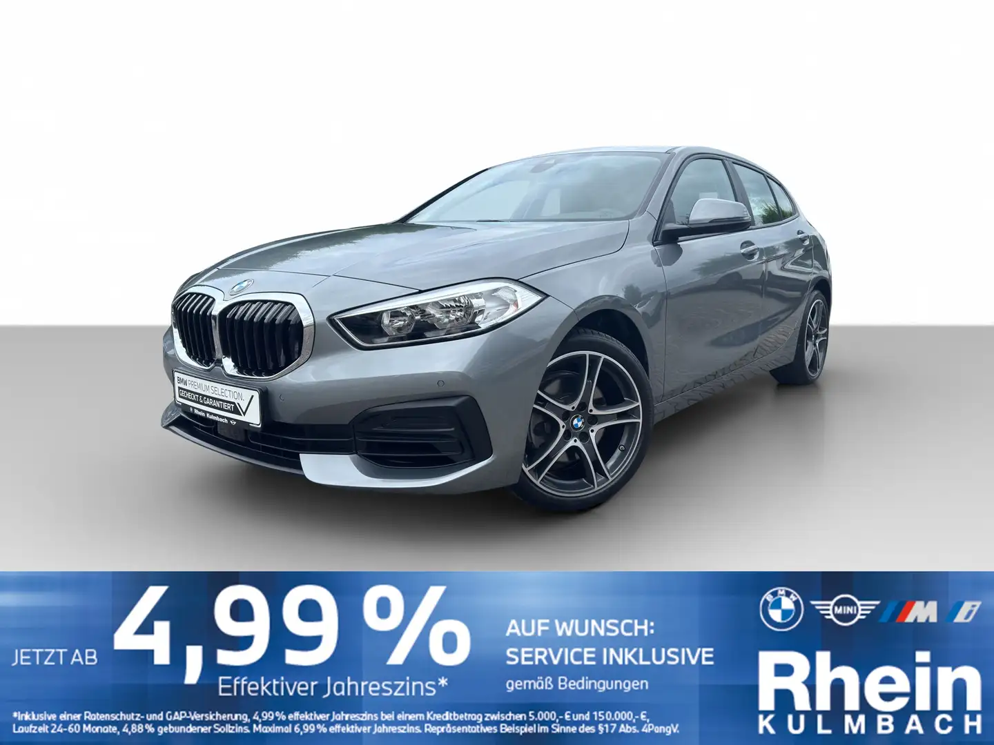 BMW 116 i Navi WLAN Sitzheizung PDC vorn und hinten Grigio - 1