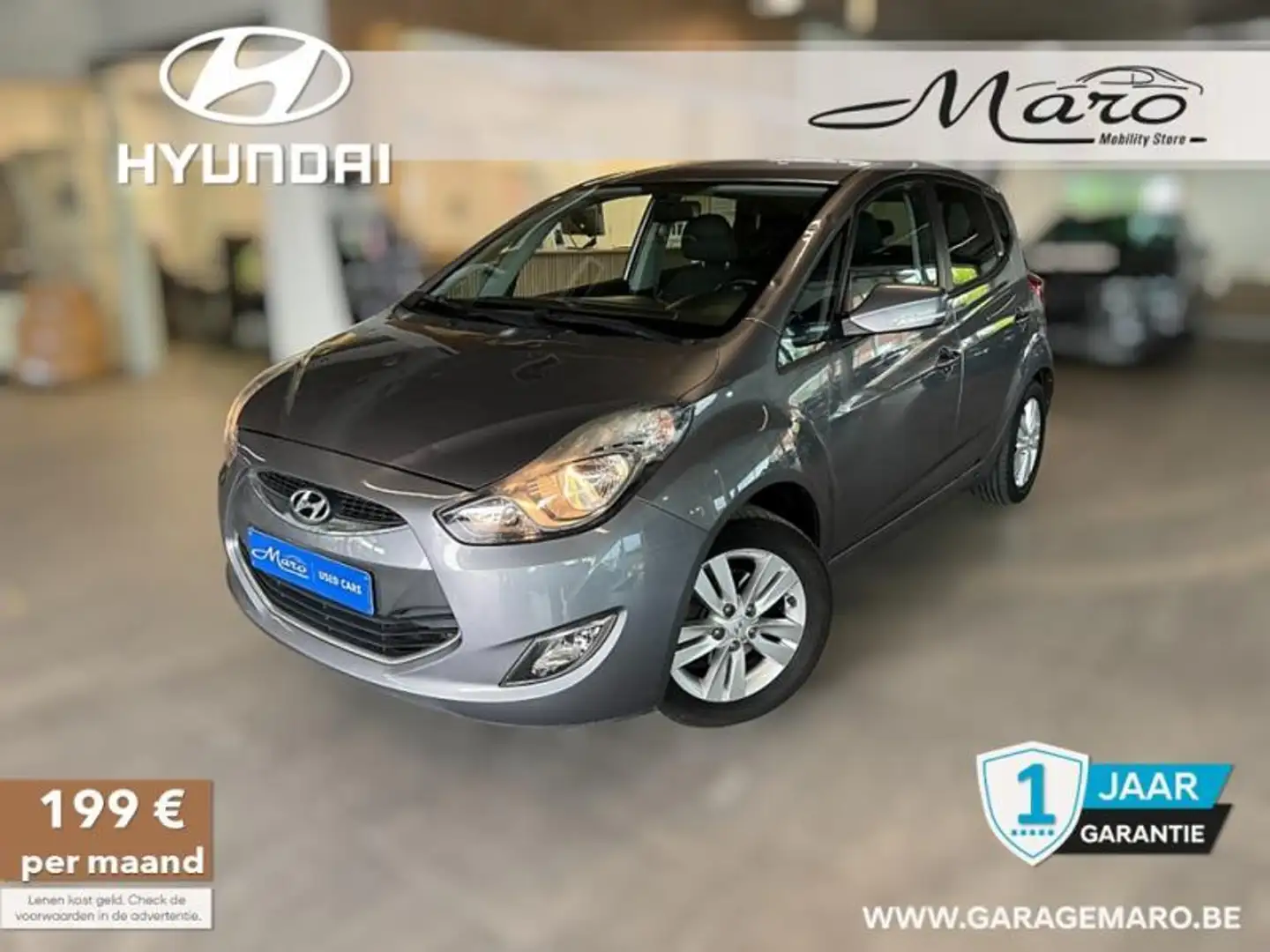 Hyundai iX20 1.4i Move Navi | Camera, GPS, Cruise, .. | Gris - 1