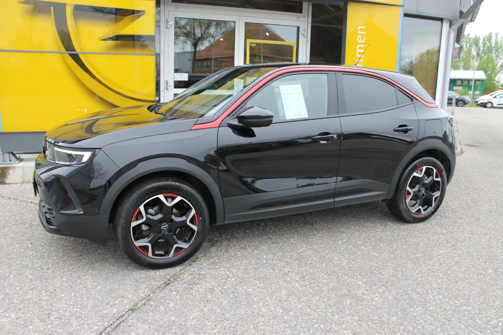 Opel Mokka 1.2 Turbo GS SHZ|NAVI|PDC|ALU|LED|USB| Zwart - 2