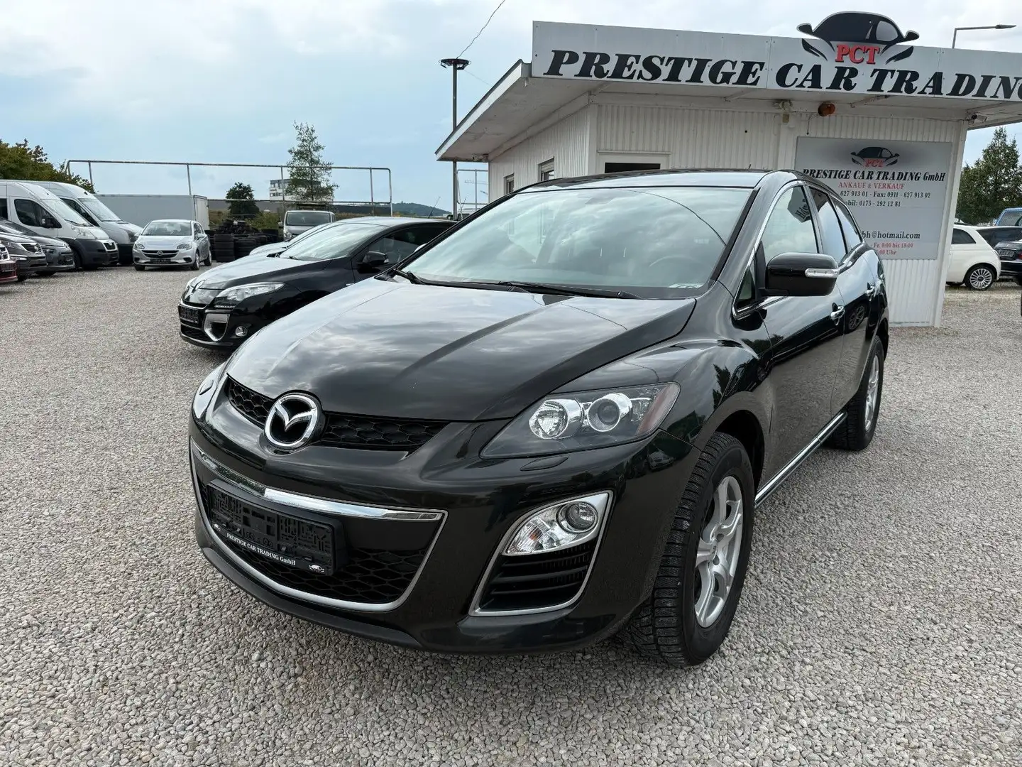 Mazda CX-7 Exclusive-Line*NAVI*AHK*LEDER*KAMERA*EURO5* Noir - 1