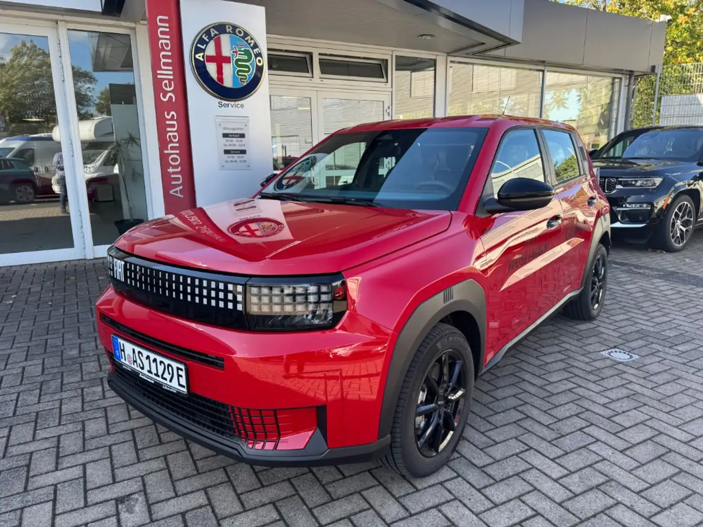 Fiat Panda Grande 44kWh Red Rot - 1