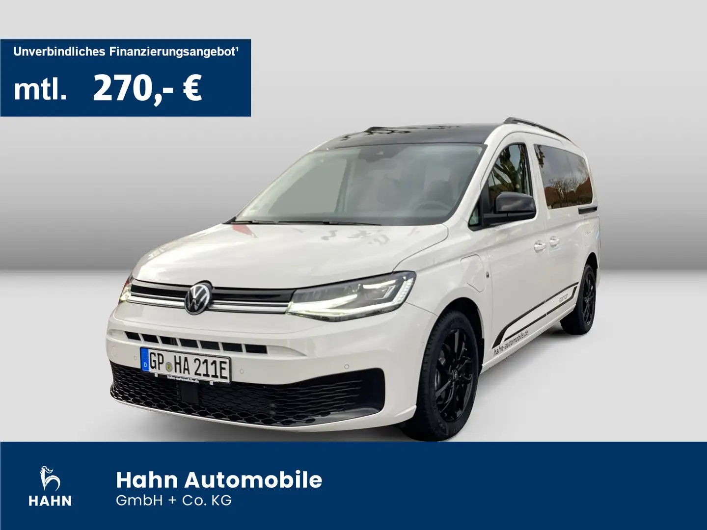 Volkswagen Caddy Edition 7-Sitze eHybrid TSI NAVI Weiß - 1