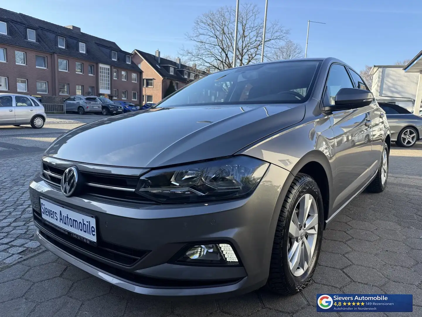 Volkswagen Polo VI Comfortline 1,0 TSI DSG ACC SHZ Carplay Klima Grau - 1