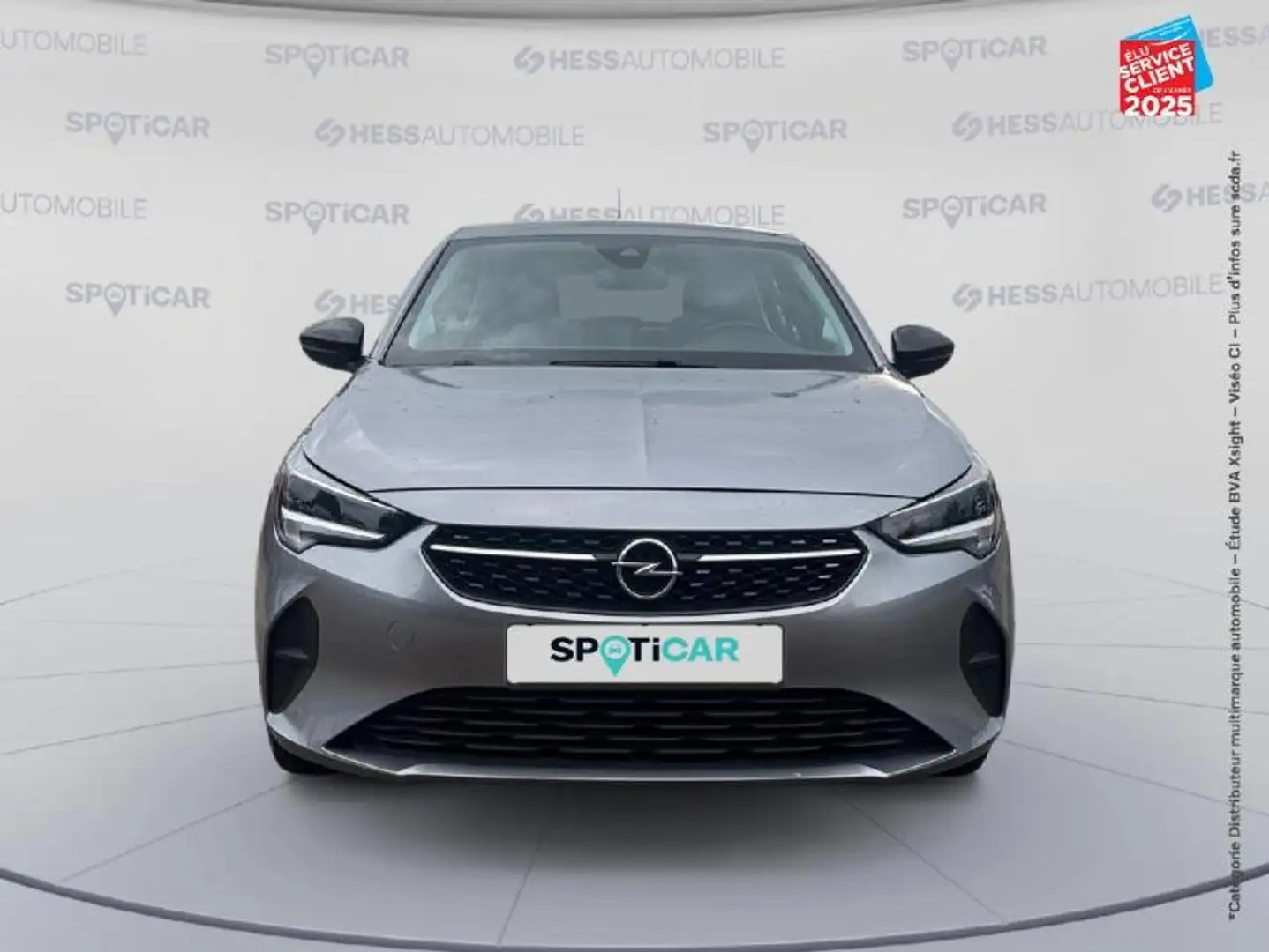 Opel Corsa-e 1.2 75ch Elegance Business GPS Gris - 2