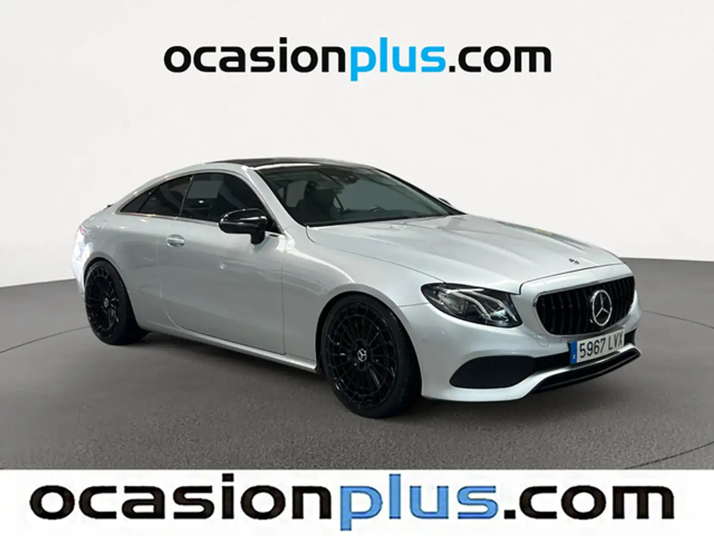Mercedes-Benz E 220 Coupé 220d 9G-Tronic Argent - 2