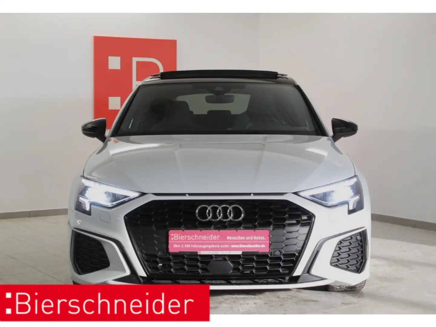 Audi A3 Sportback 35 TDI S-Tronic 2x S-Line  Black 18 ACC Blanc - 2