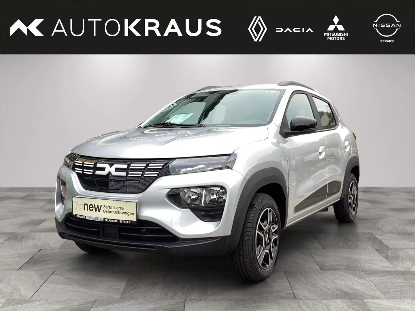 Dacia Spring Electric 45 Essential,CCS-Anschluss,Navi Grau - 1