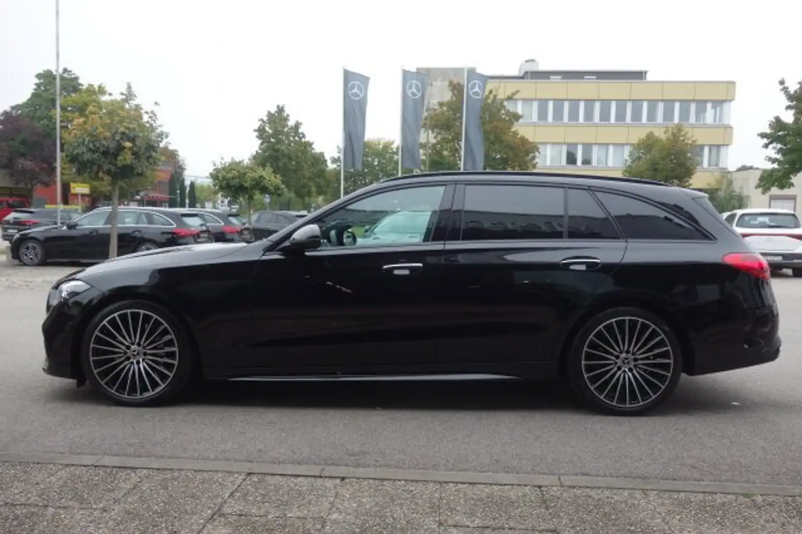 Mercedes-Benz C 180 C 180 T AMG PANO 360 DIGI MEMORY TOT NIGHT KEYL Schwarz - 2