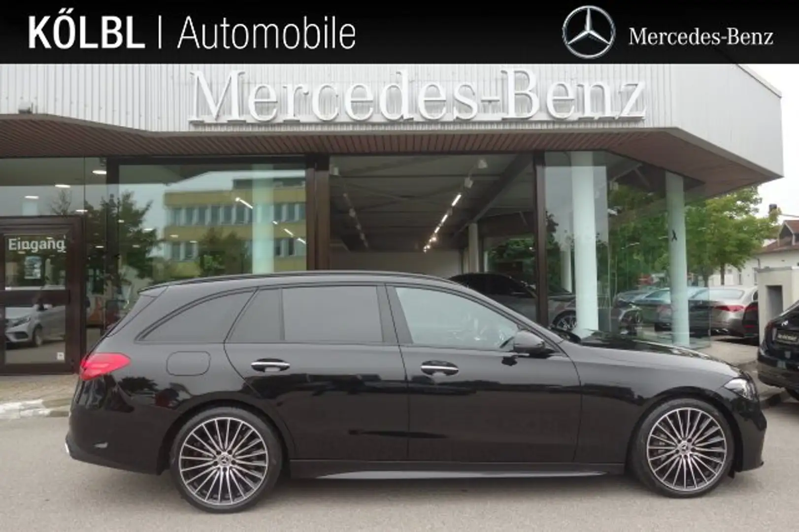 Mercedes-Benz C 180 C 180 T AMG PANO 360 DIGI MEMORY TOT NIGHT KEYL Schwarz - 1
