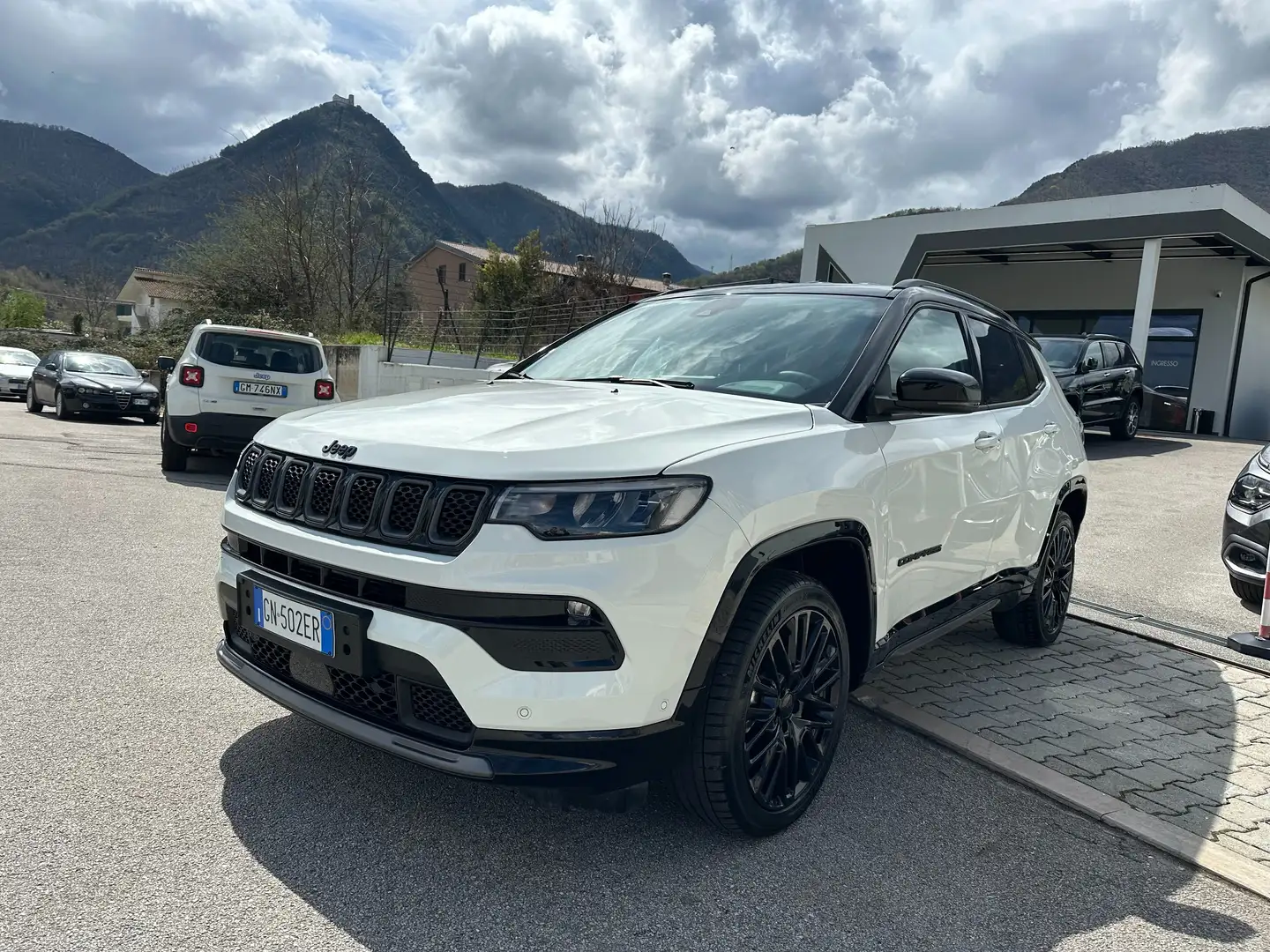 Jeep Compass 1.5 turbo t4 mhev S 2wd 130cv dct Bianco - 1