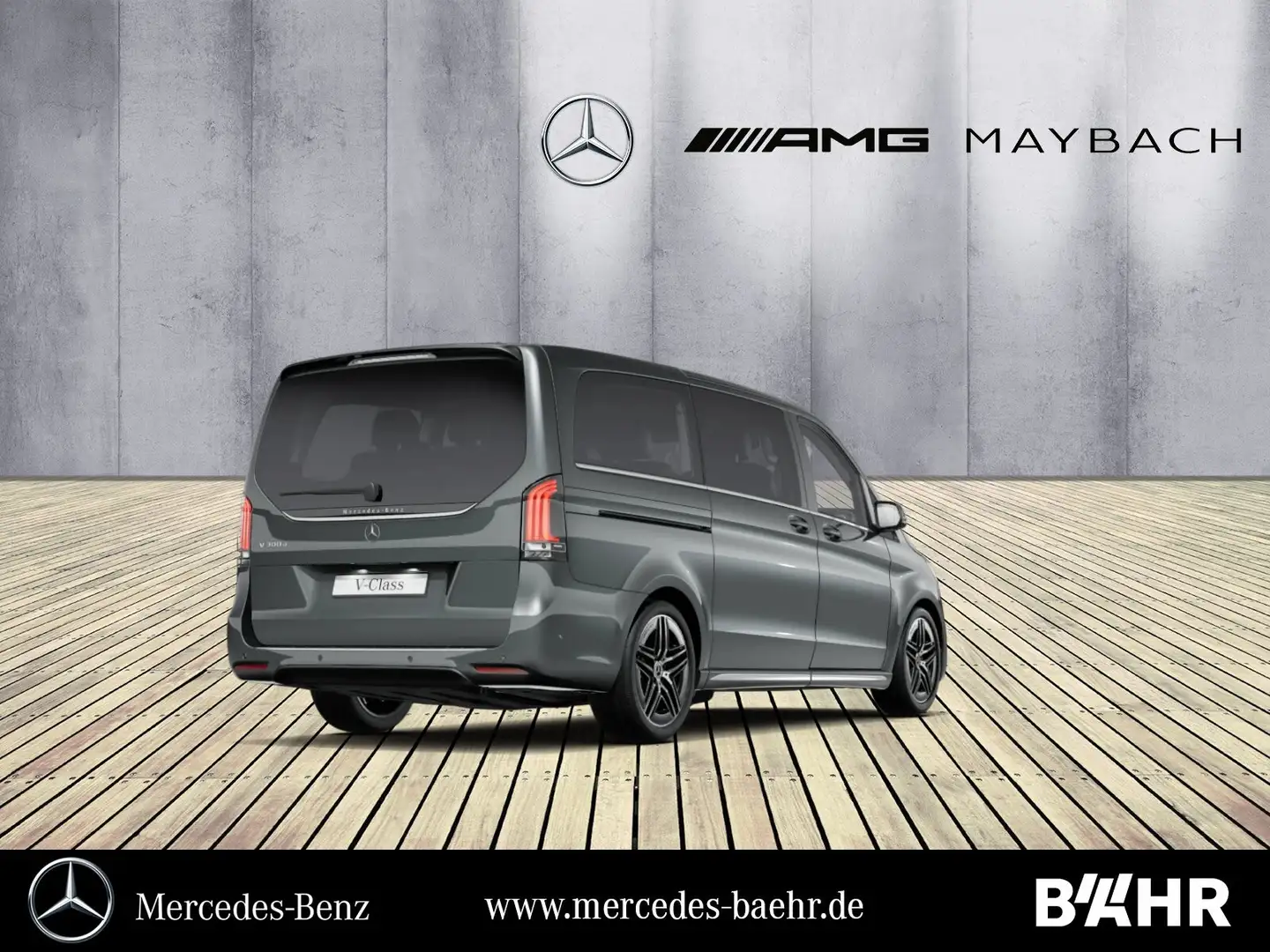 Mercedes-Benz V 300 V 300 d Lang AMG/MBUX-Navi/LED/Distronic/LMR-19" Grau - 2