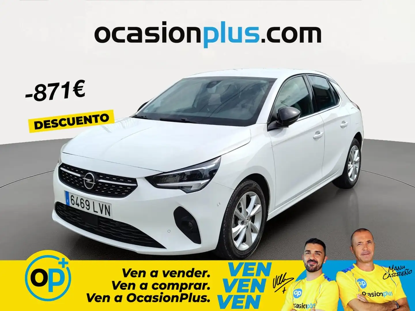 Opel Corsa 1.2T XHL S/S Elegance 100 Blanco - 1