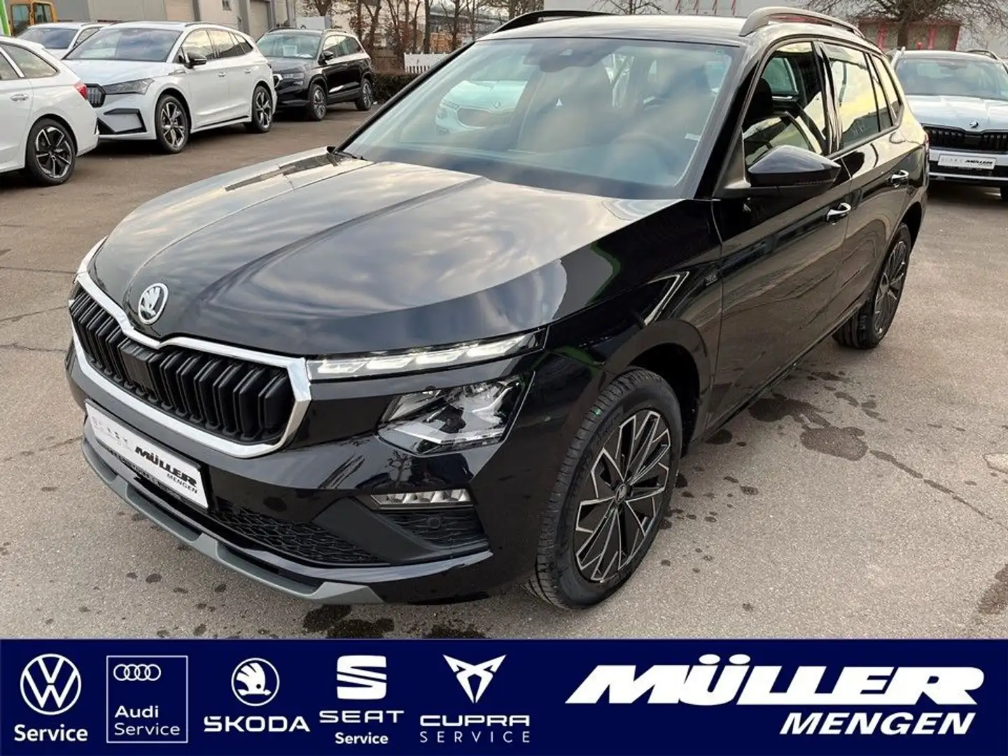 Skoda Kamiq 1,0 TSI DSG Tour Navi|ACC|Matrix|AHK Noir - 1