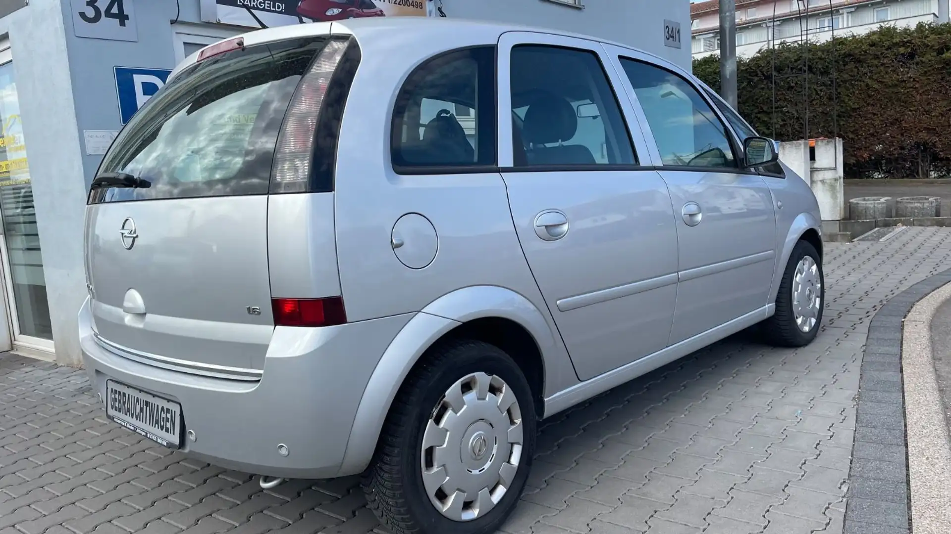 Opel Meriva 1.6.16V-Klima-PDC-Tempomat-TÜV-Garantie Silber - 2