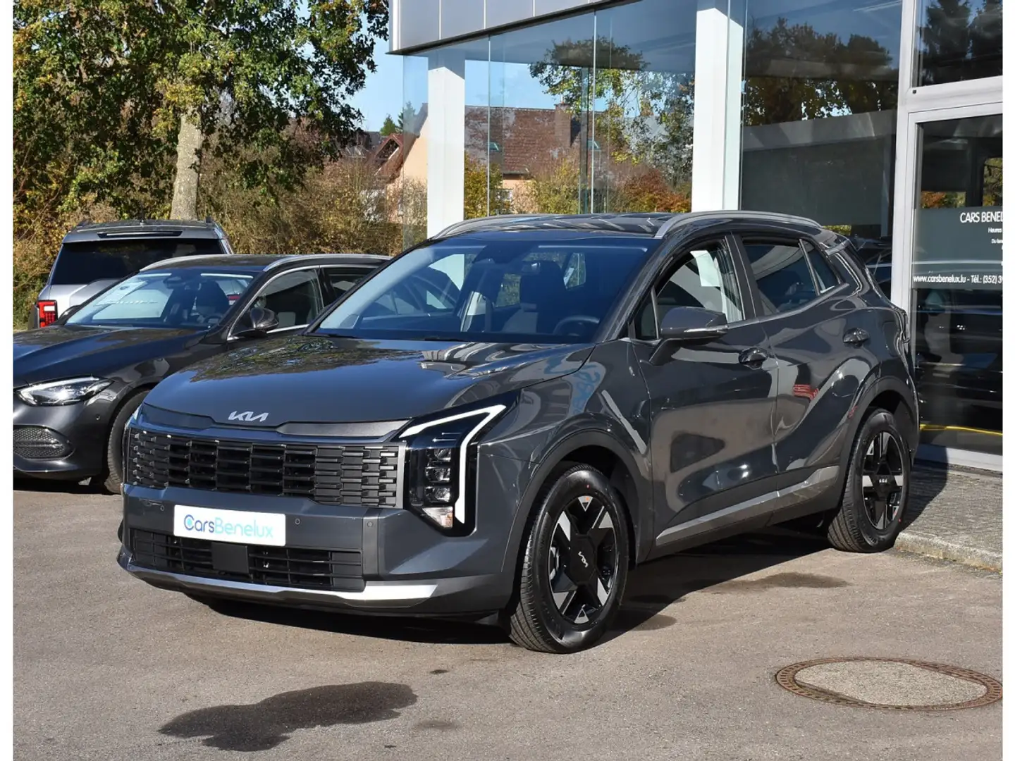 Kia Sportage 1.6 T-GDI Pulse DCT SG + VOLANT CHFF ACC CAM NEUF Gris - 2