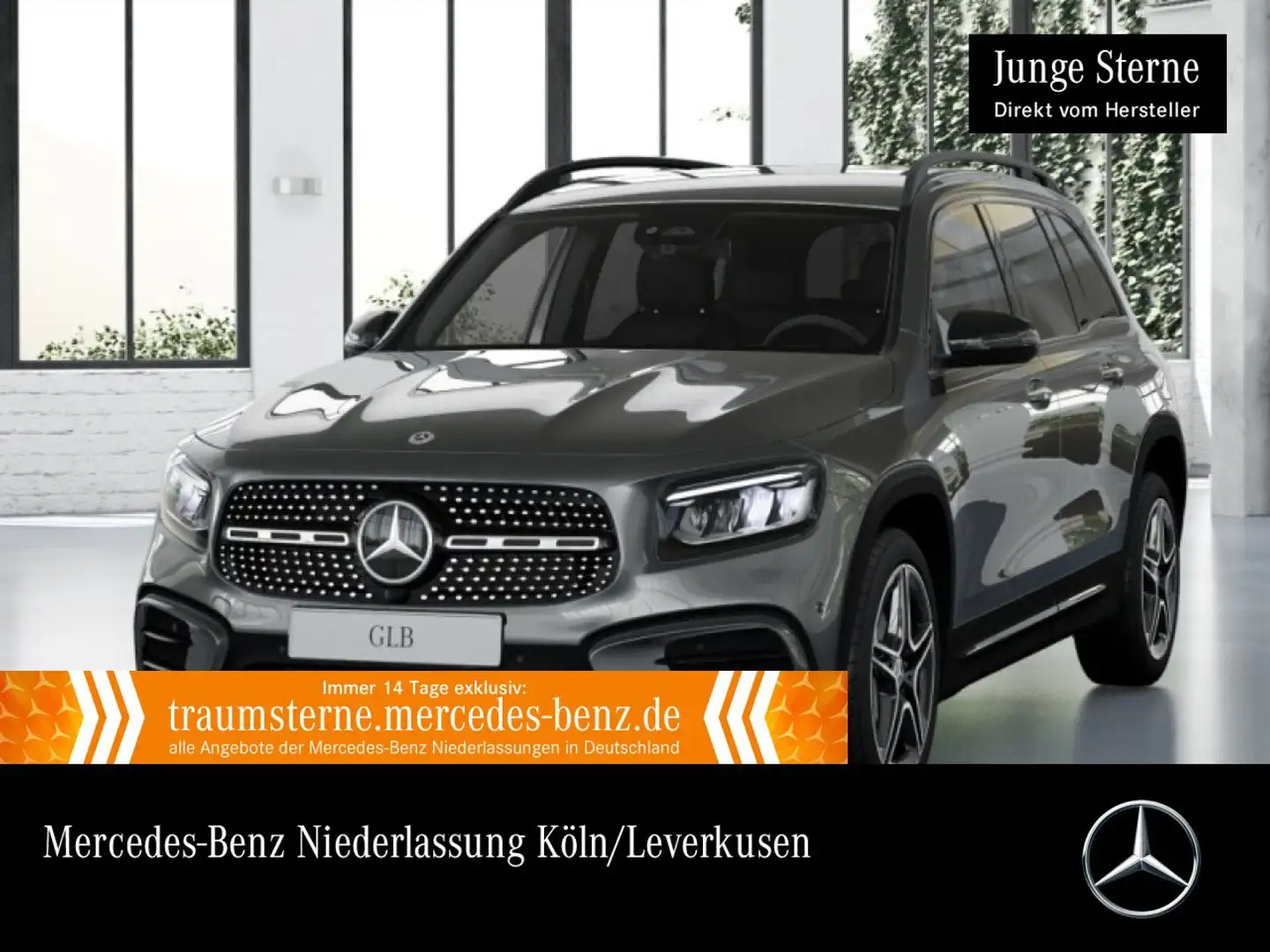 Mercedes-Benz GLB 200 AMG+NIGHT+LED+KAMERA+19"+TOTW+KEYLESS+7G Grau - 1
