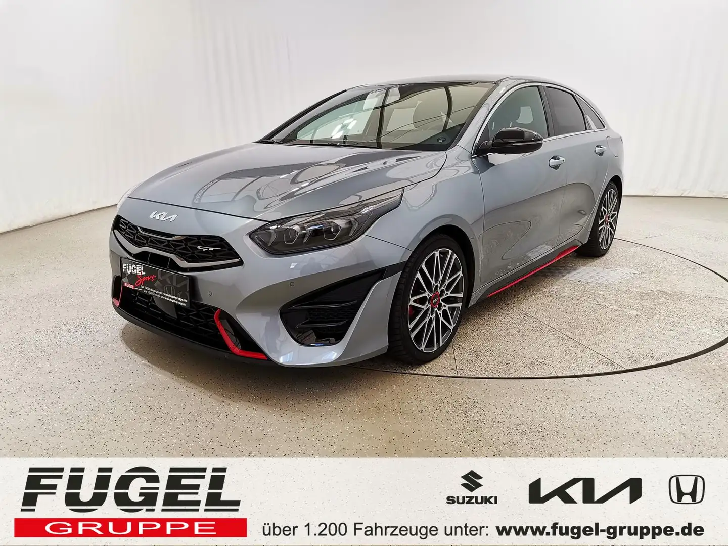 Kia ProCeed / pro_cee'd 1.6 TGDI DCT GT JBL|4xSHZ|LEd|Navi|RFK Silber - 1