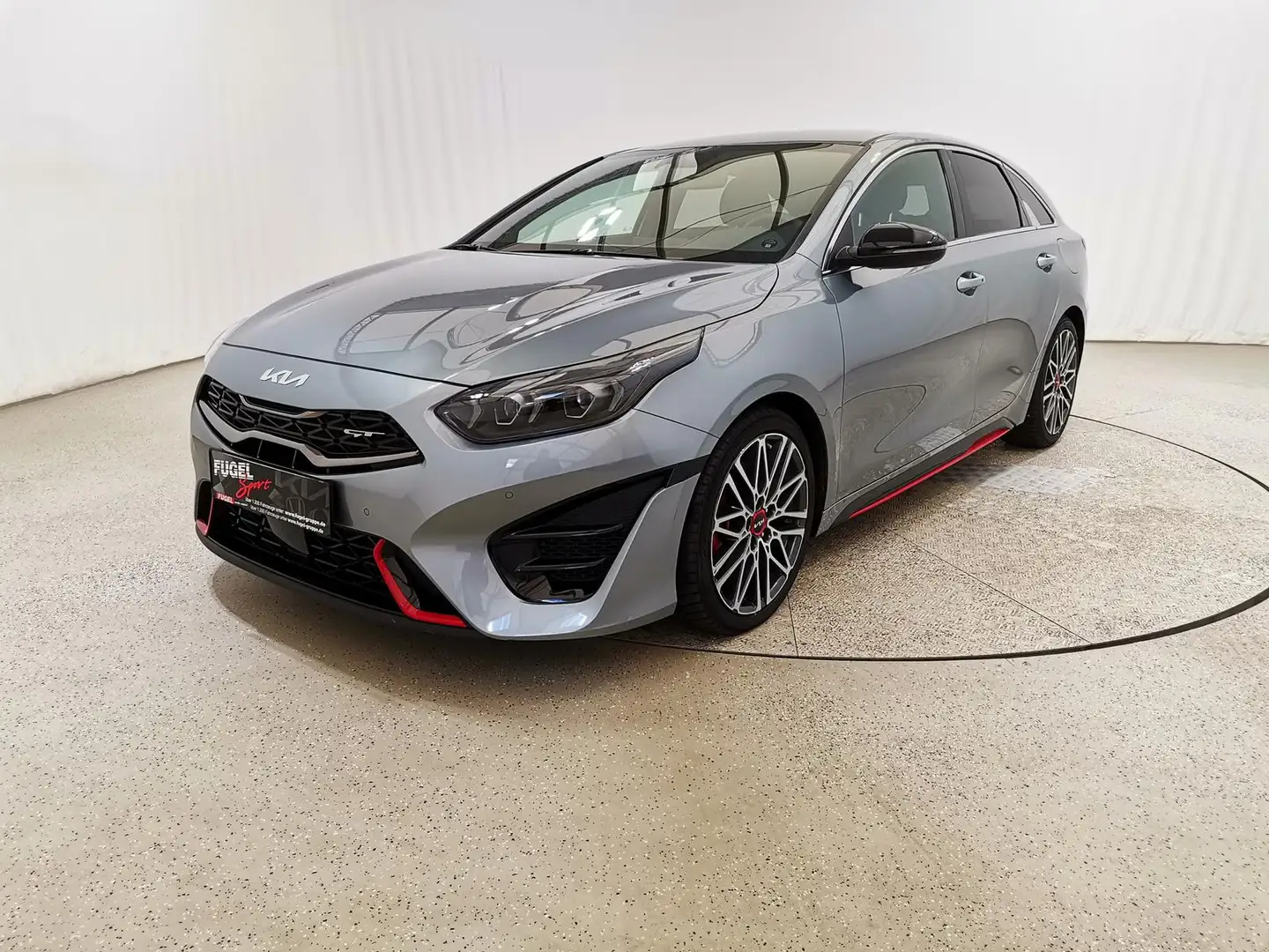 Kia ProCeed / pro_cee'd 1.6 TGDI DCT GT JBL|4xSHZ|LEd|Navi|RFK Silber - 2