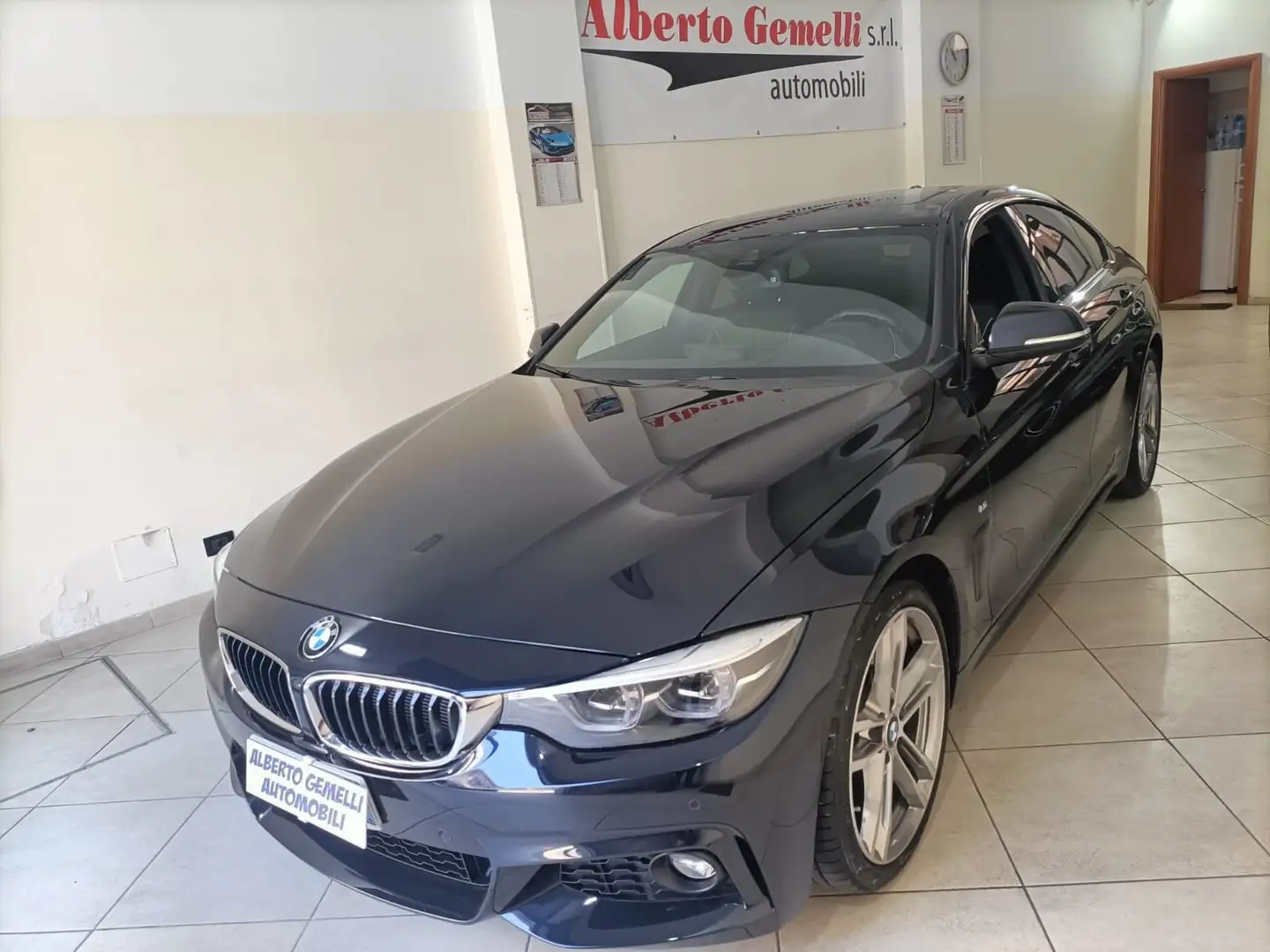 BMW 420 Serie 4 F36 2017 Gran Coupe 420d Gran Coupe Msport Blu/Azzurro - 2