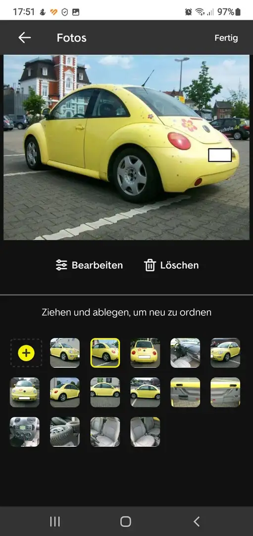 Volkswagen New Beetle 2.0  TÜV NEU Jaune - 2
